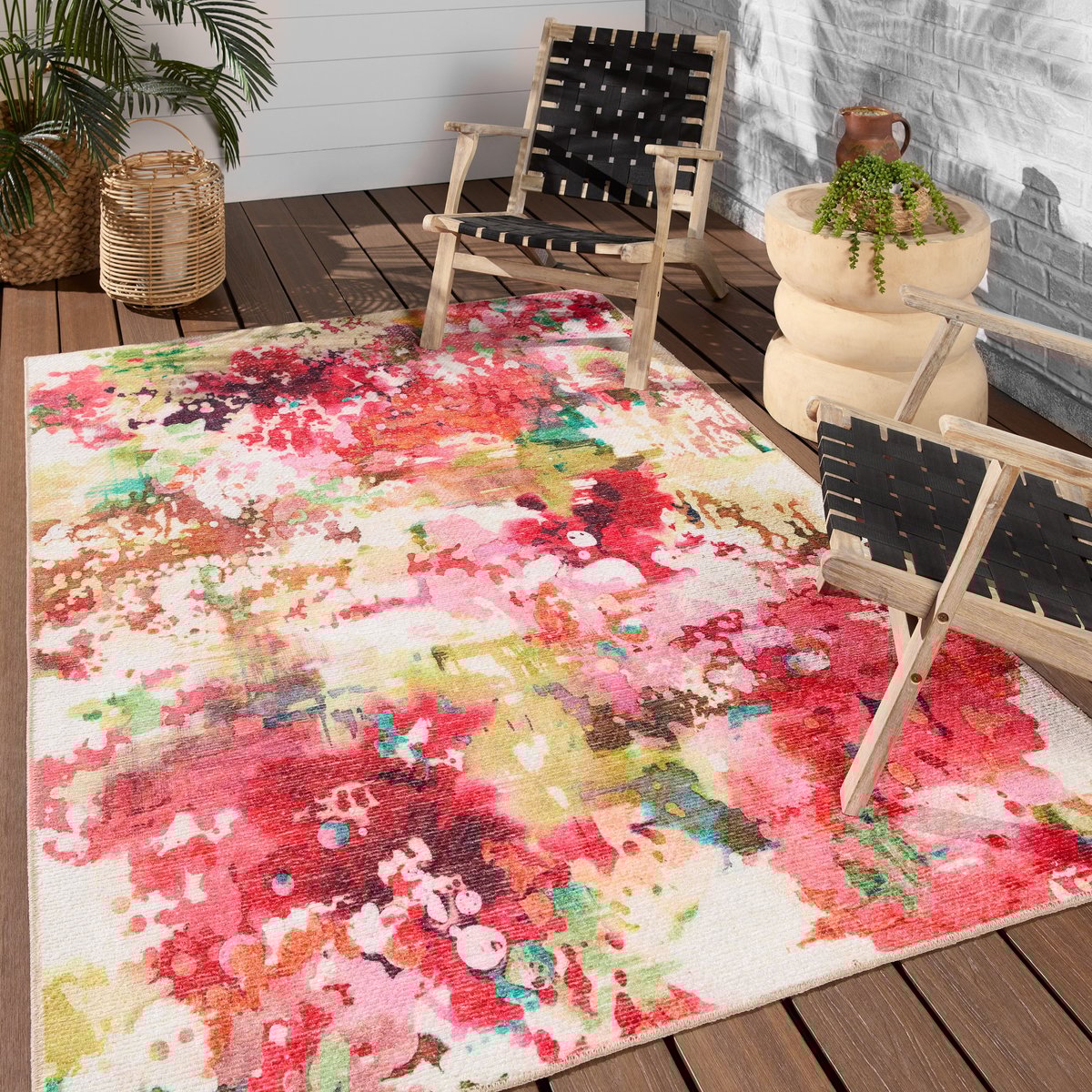 Ibis Printed Rouge Area Rug