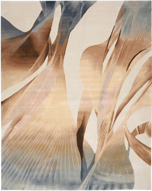 Prismatic PRS-35 Sand Wool Hand-Tufted Area Rug