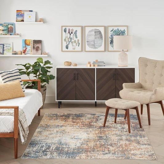 Astra Washables ASW-07 Cream/Grey/Taupe Area Rug