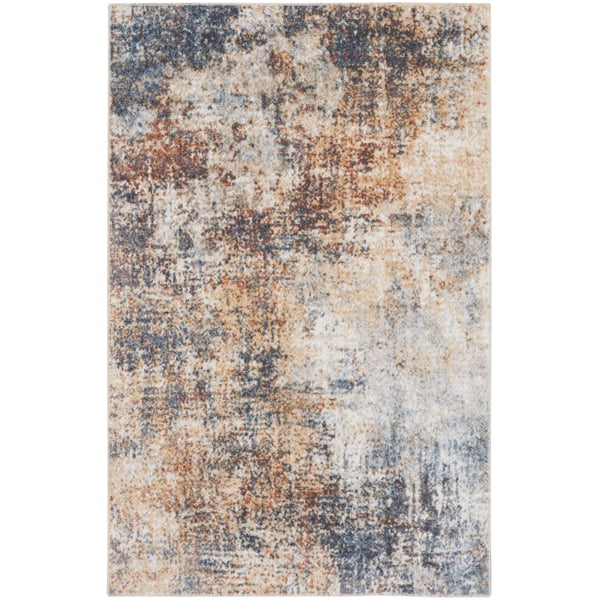 Astra Washables ASW-07 Cream/Grey/Taupe Area Rug