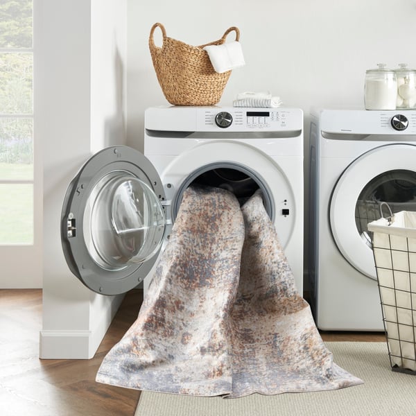 Astra Washables ASW-07 Cream/Grey/Taupe Area Rug