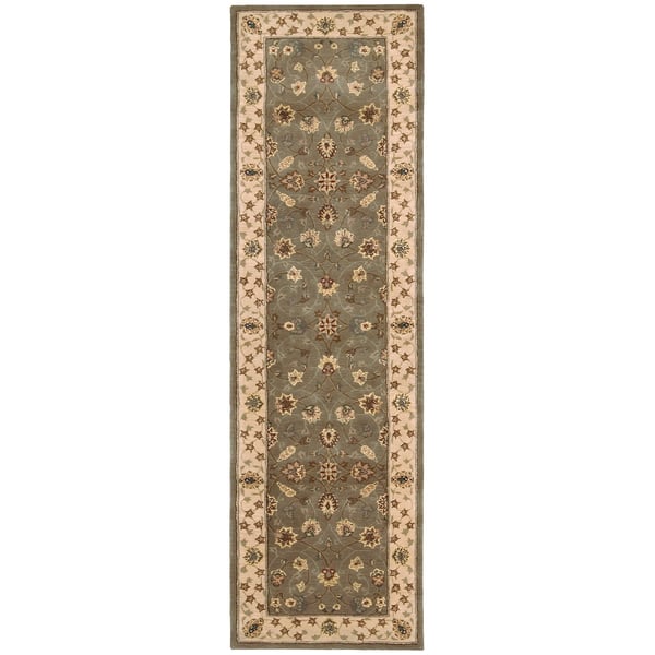 Nourison 2000 2003 Olive Wool Hand-Tufted Area Rug