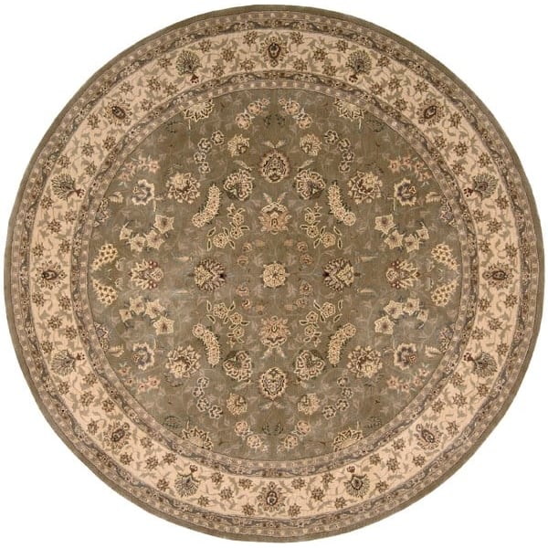 Nourison 2000 2003 Olive Wool Hand-Tufted Area Rug