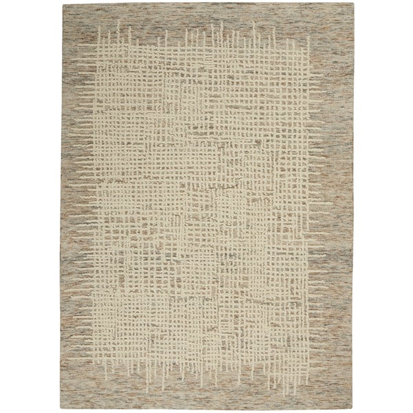 Vail VAI-03 Ivory Wool Hand-Tufted Area Rug
