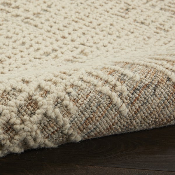 Vail VAI-03 Ivory Wool Hand-Tufted Area Rug