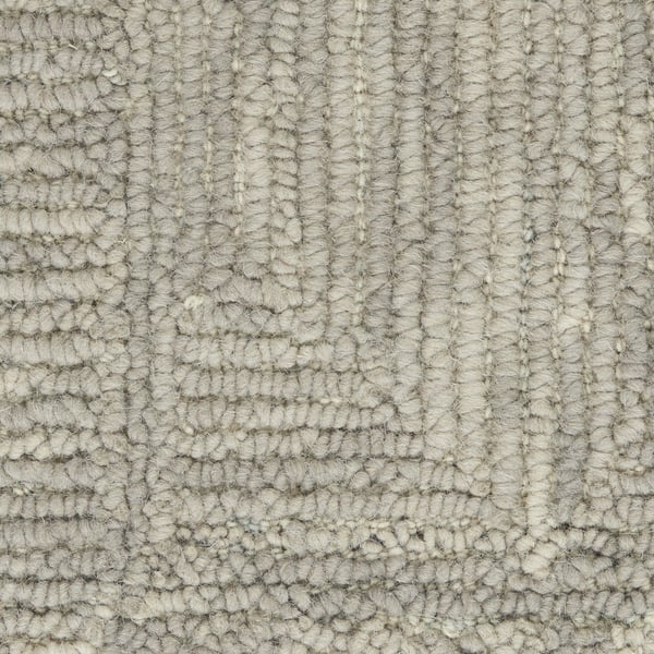 Vail VAI-04 Ivory/Grey/Teal Wool Hand-Tufted Area Rug