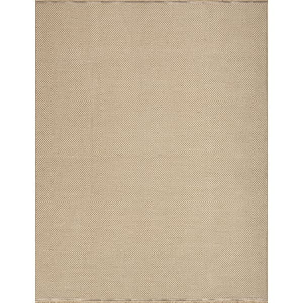 Washable Jute WSJ-03 Natural Jute/Cotton Non-Slip Backing Area Rug