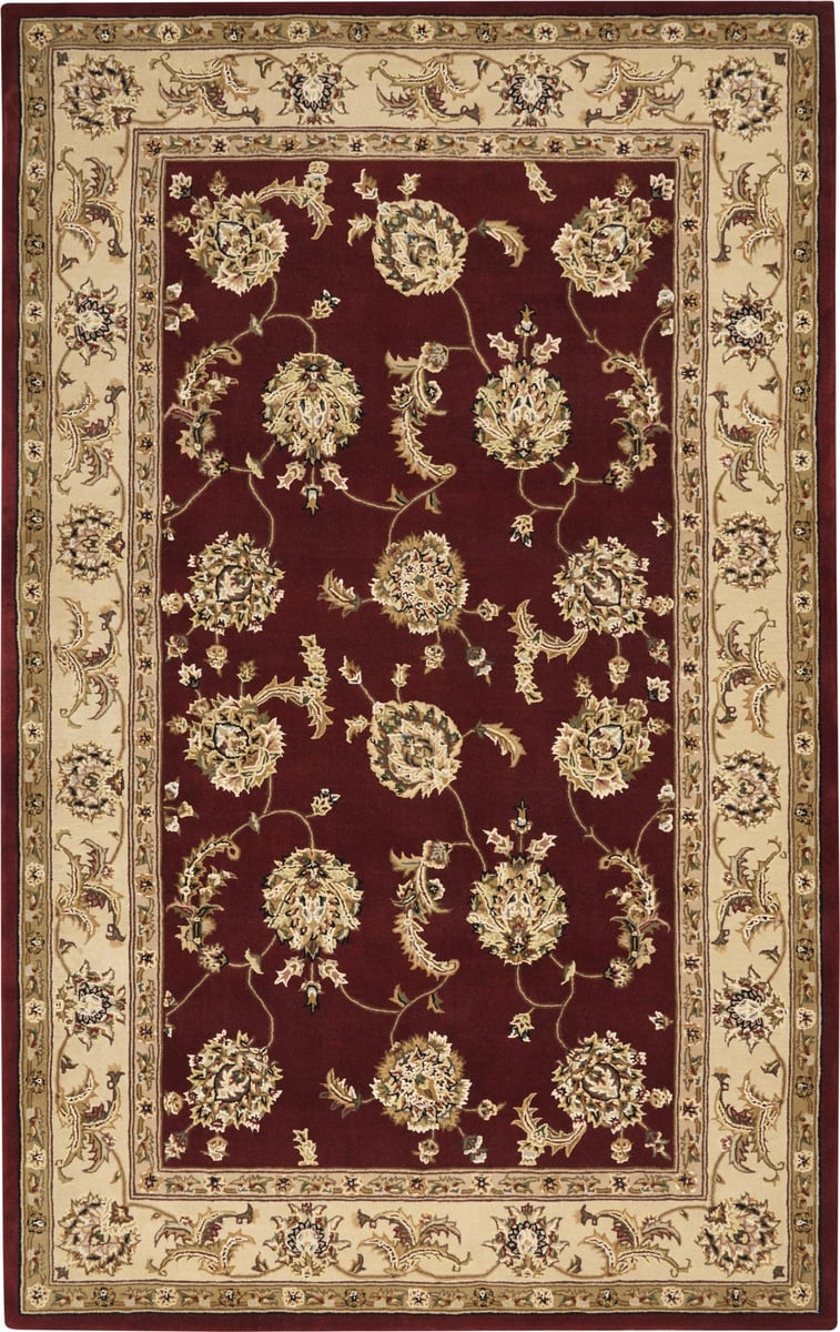 Nourison 2000 2022 Black Wool Hand-Tufted Area Rug
