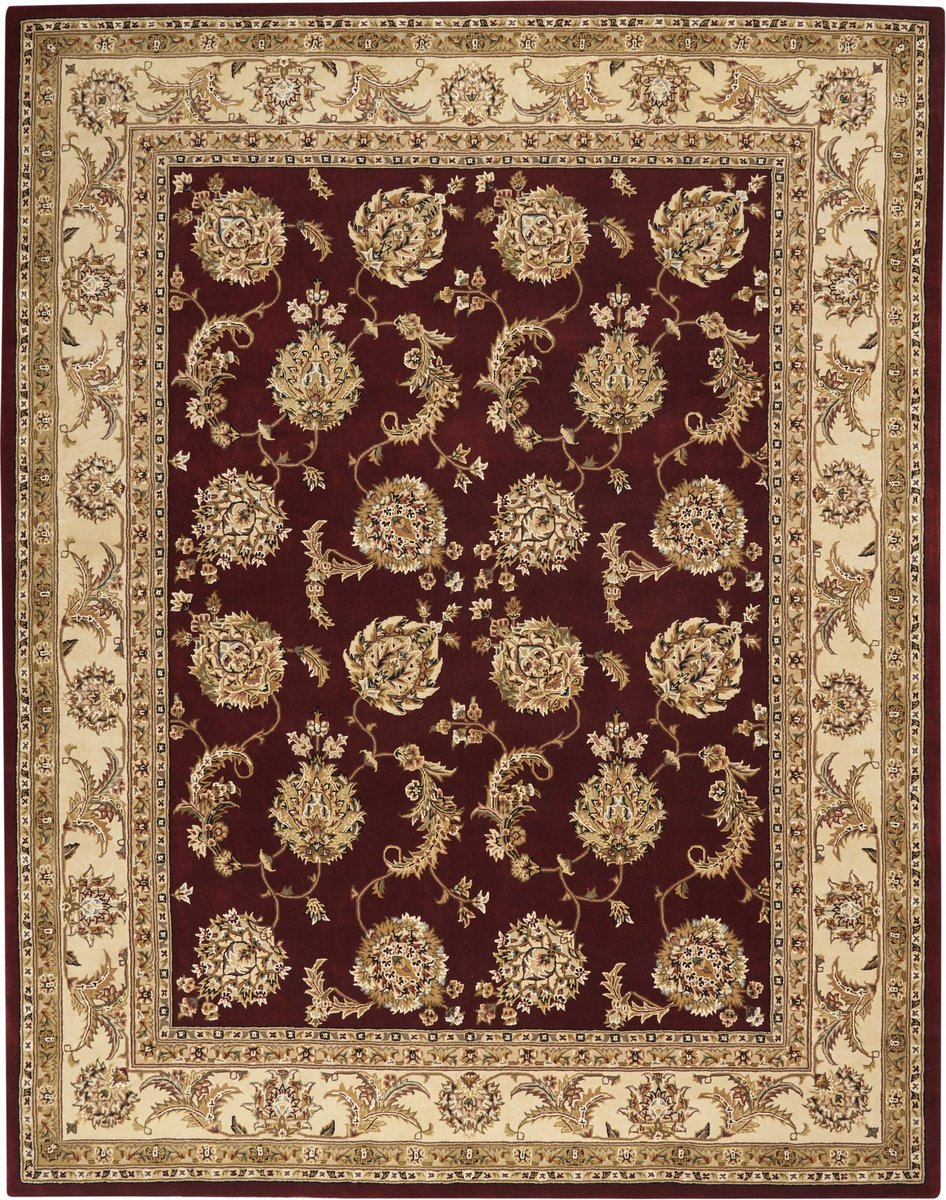 Nourison 2000 2022 Black Wool Hand-Tufted Area Rug