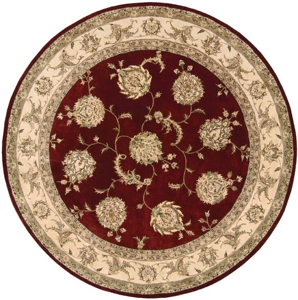 Nourison 2000 2022 Black Wool Hand-Tufted Area Rug