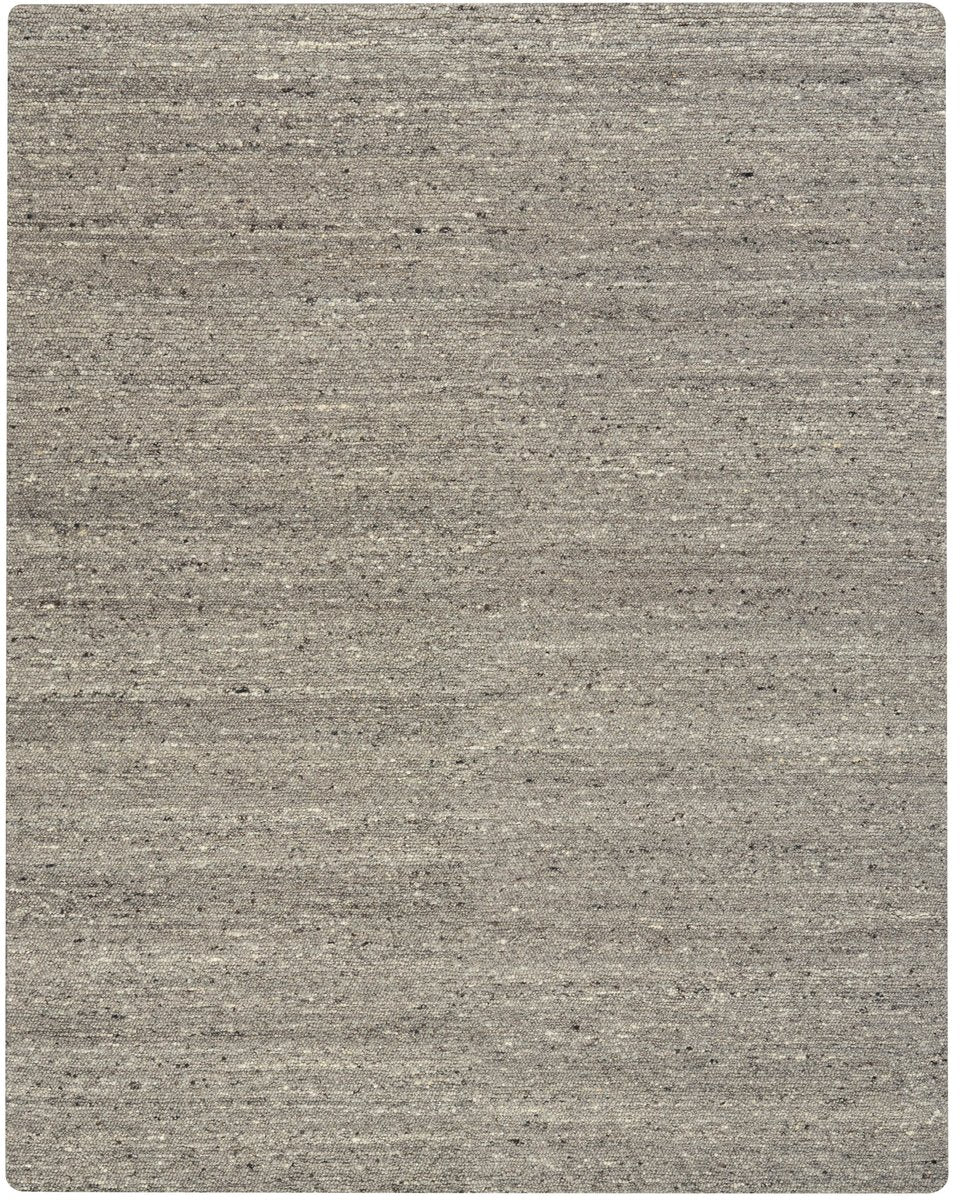 Alanna ALN-01 Silver Wool Handwoven Area Rug