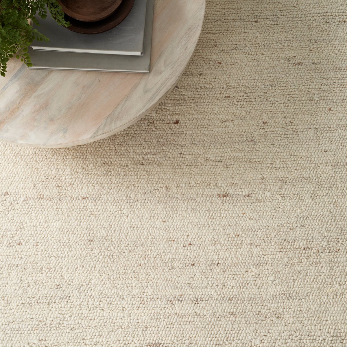 Alanna ALN-01 Silver Wool Handwoven Area Rug