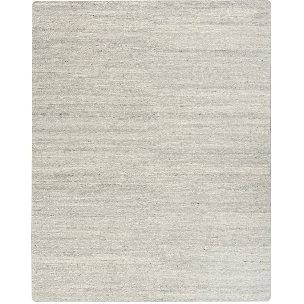 Alanna ALN-01 Silver Wool Handwoven Area Rug