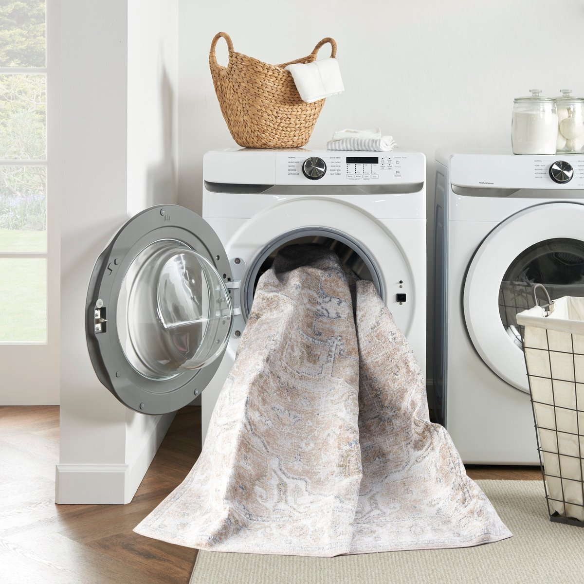 Astra Washables ASW-12 Beige Area Rug