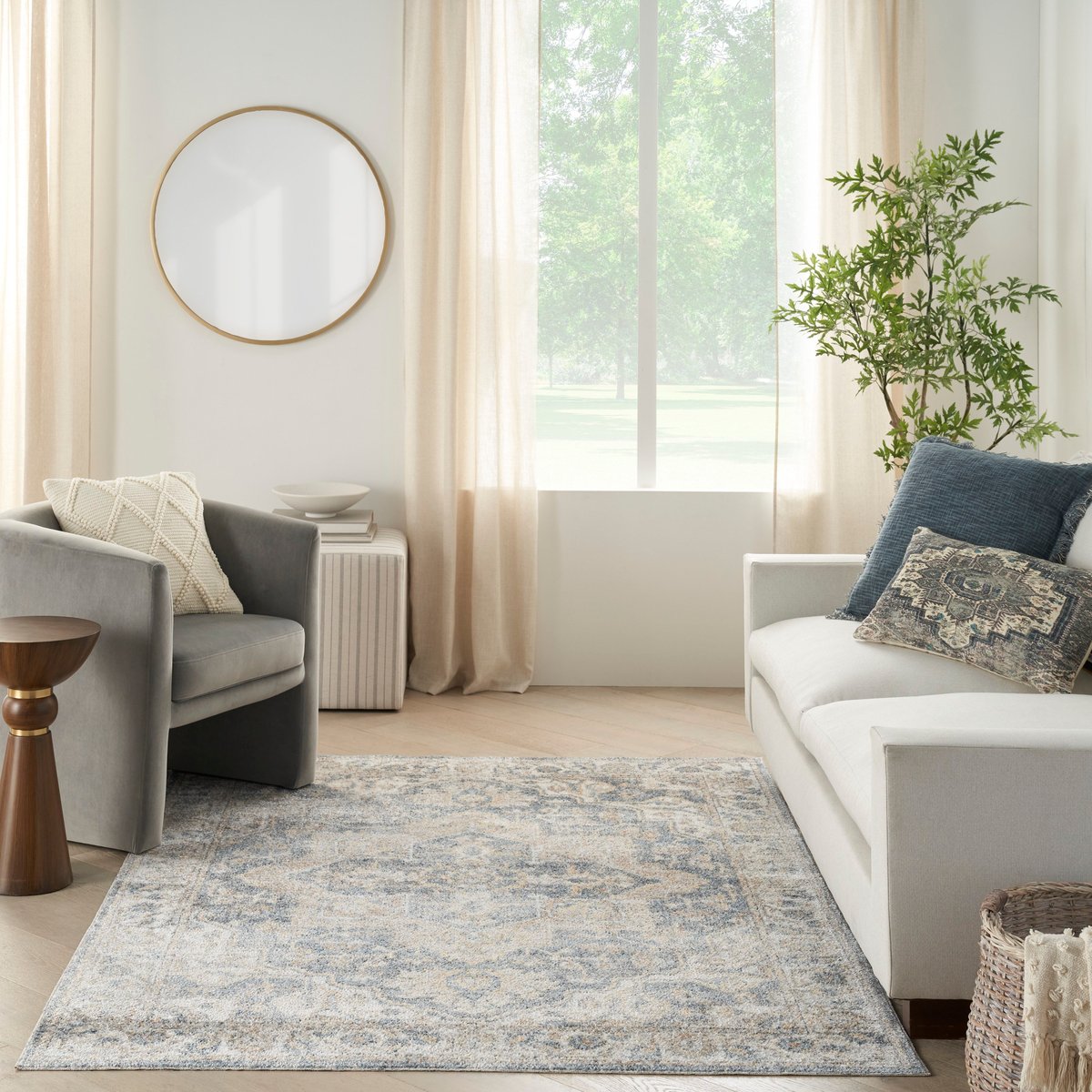Astra Washables ASW-12 Beige Area Rug