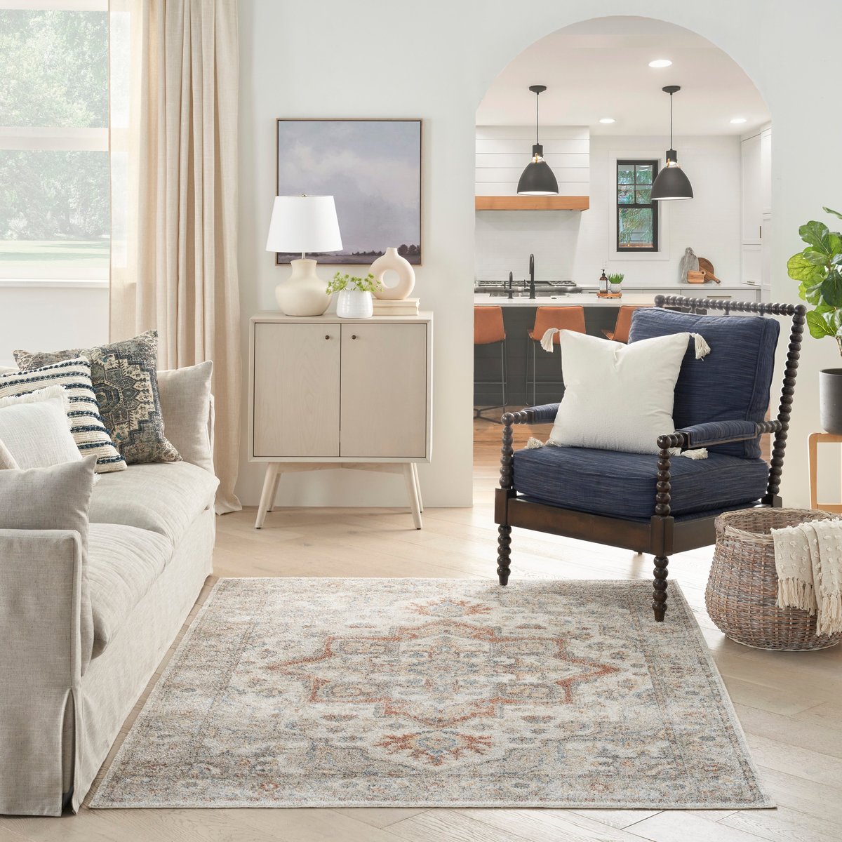 Astra Washables ASW-12 Beige Area Rug