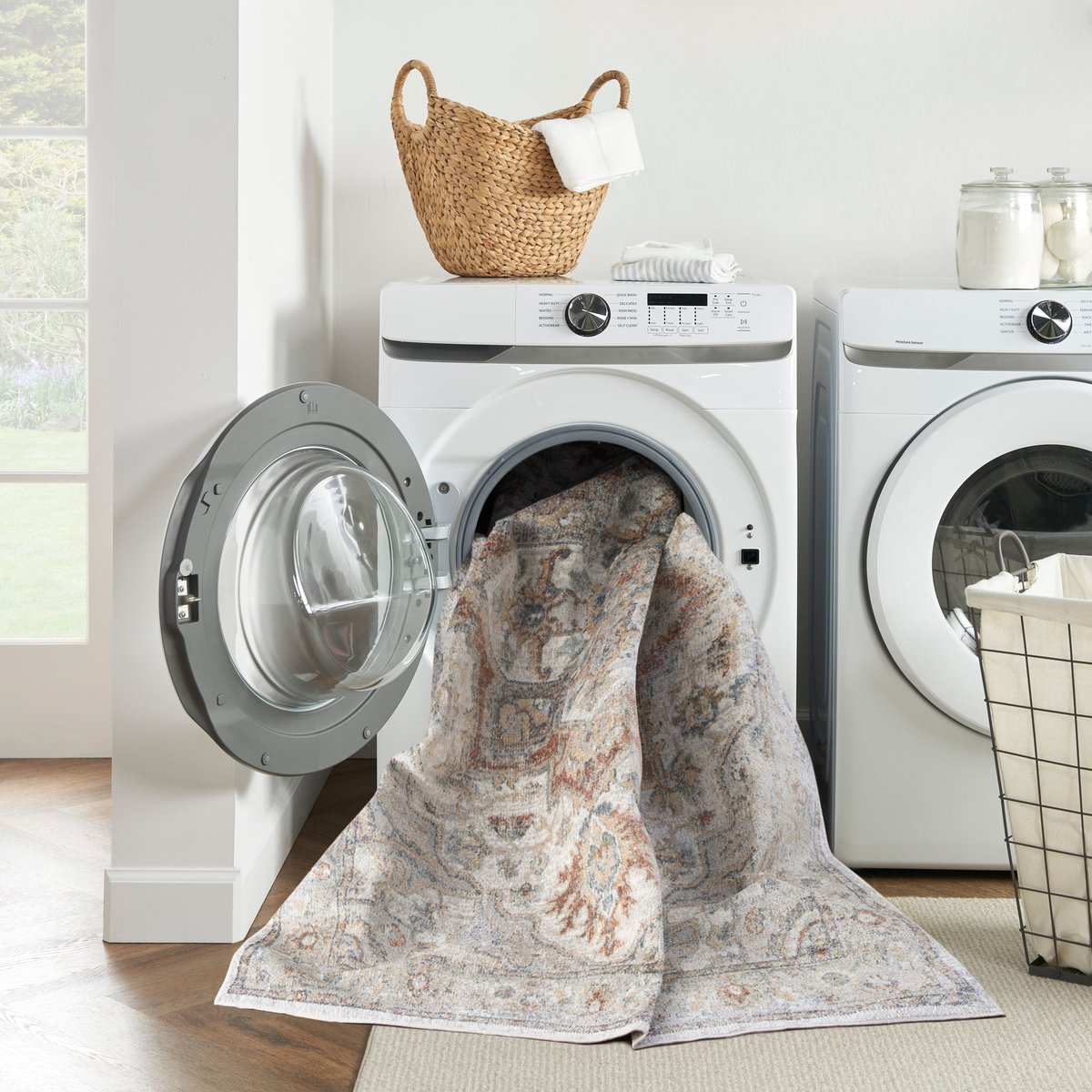 Astra Washables ASW-12 Beige Area Rug