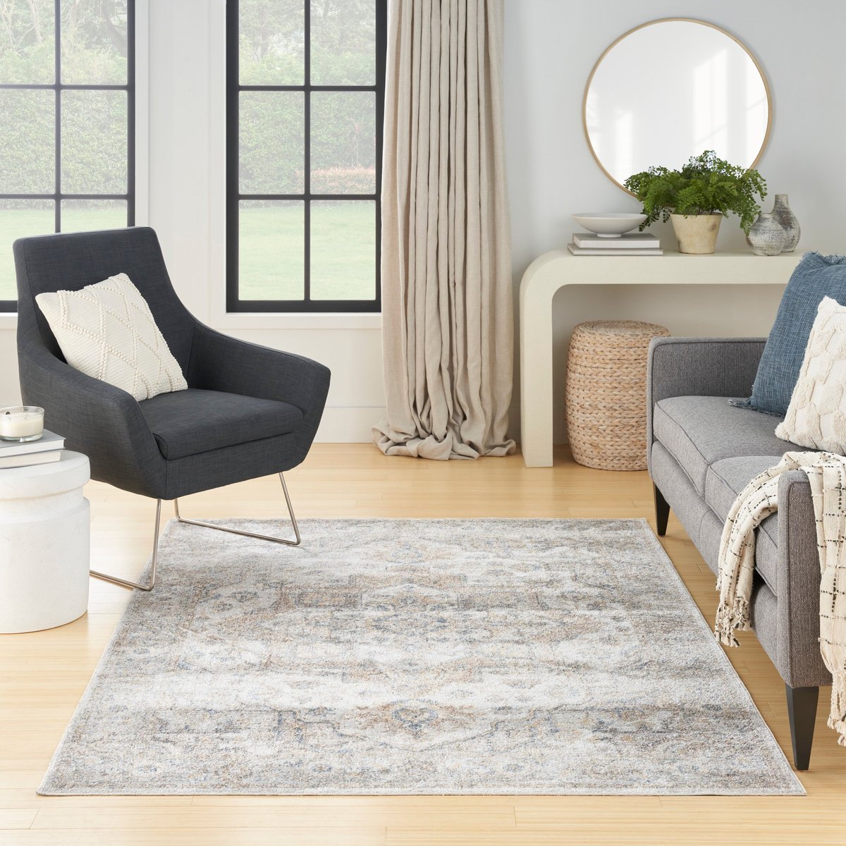 Astra Washables ASW-12 Beige Area Rug