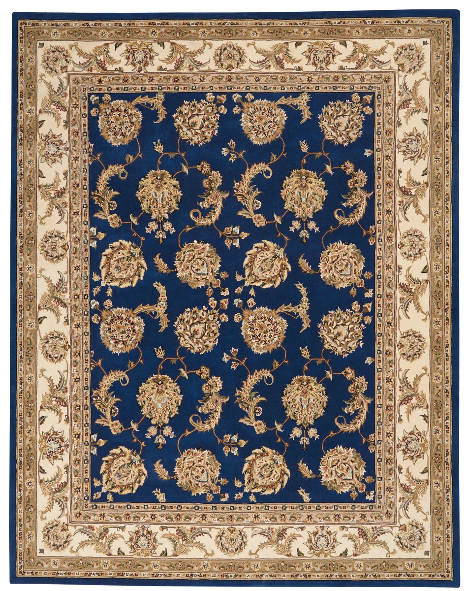 Nourison 2000 2022 Black Wool Hand-Tufted Area Rug