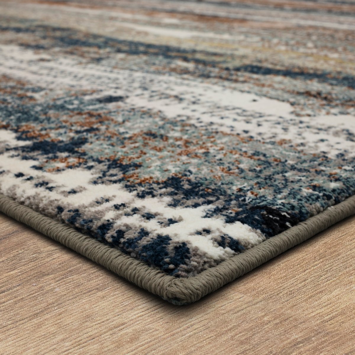 Epiphany - Colorful Waves Area Rug