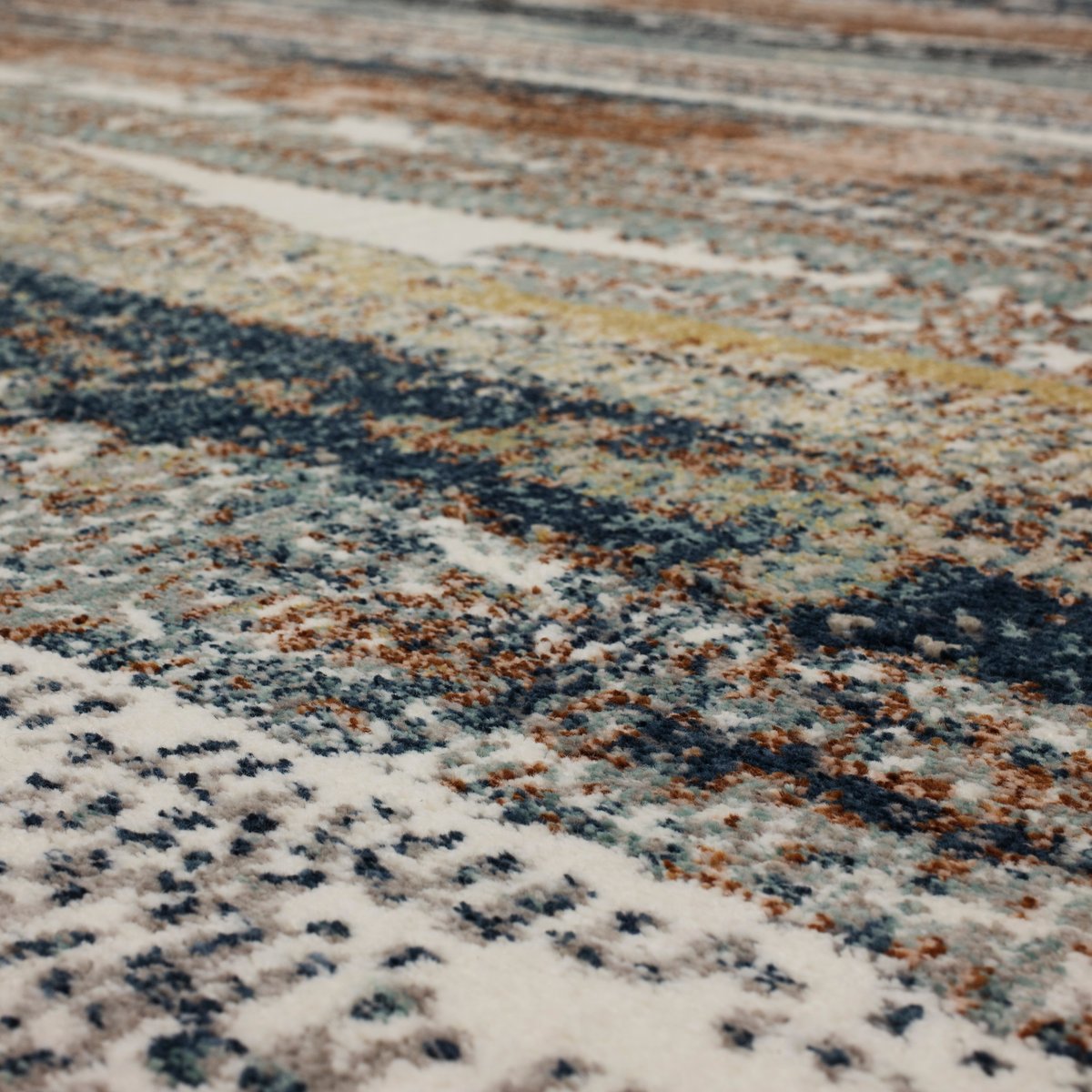 Epiphany - Colorful Waves Area Rug