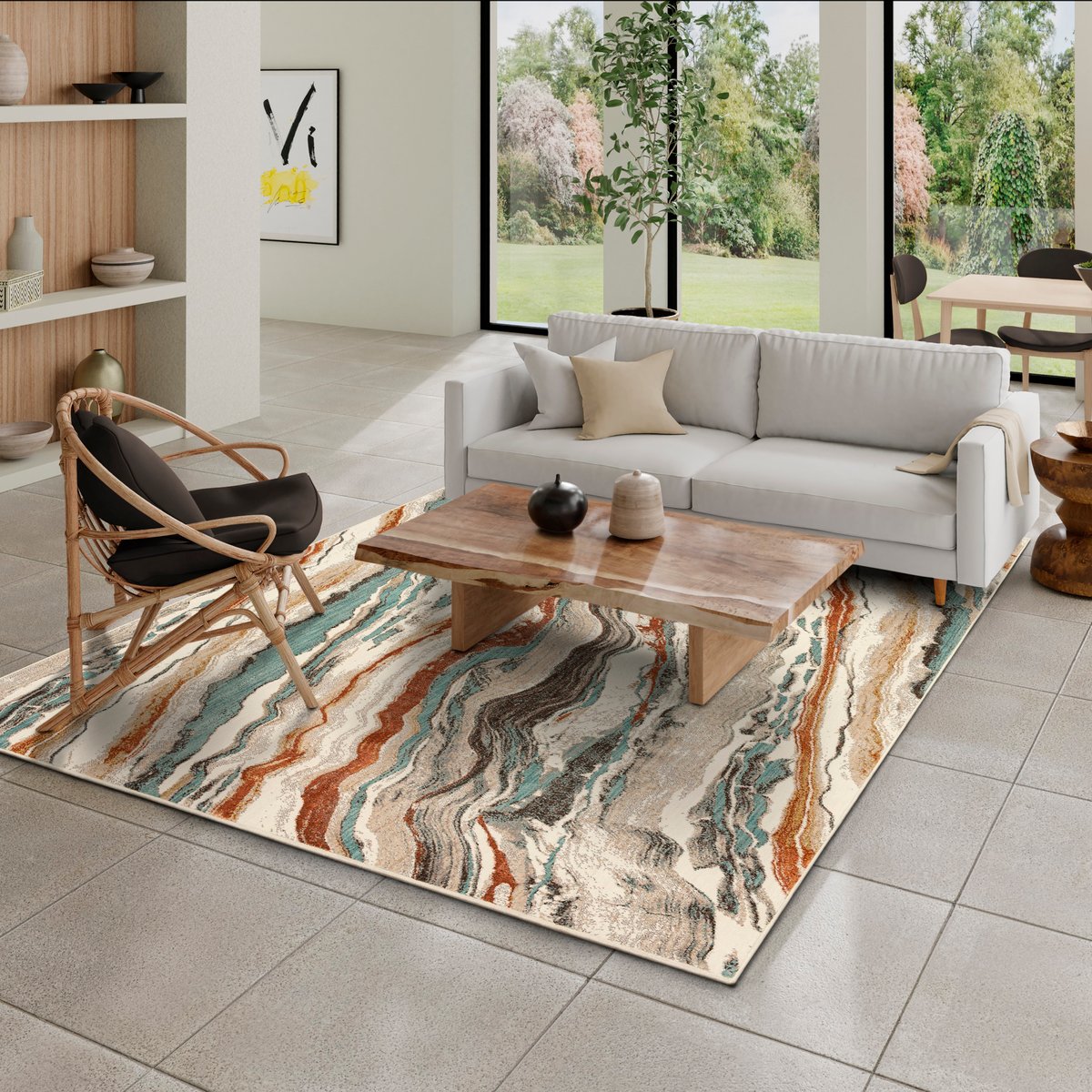 Soiree - Pearl River Area Rug