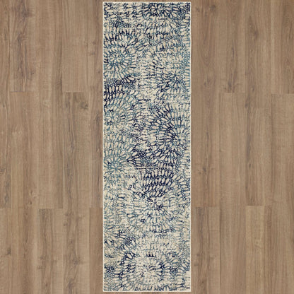 Expressions - Imprinted Blooms Area Rug