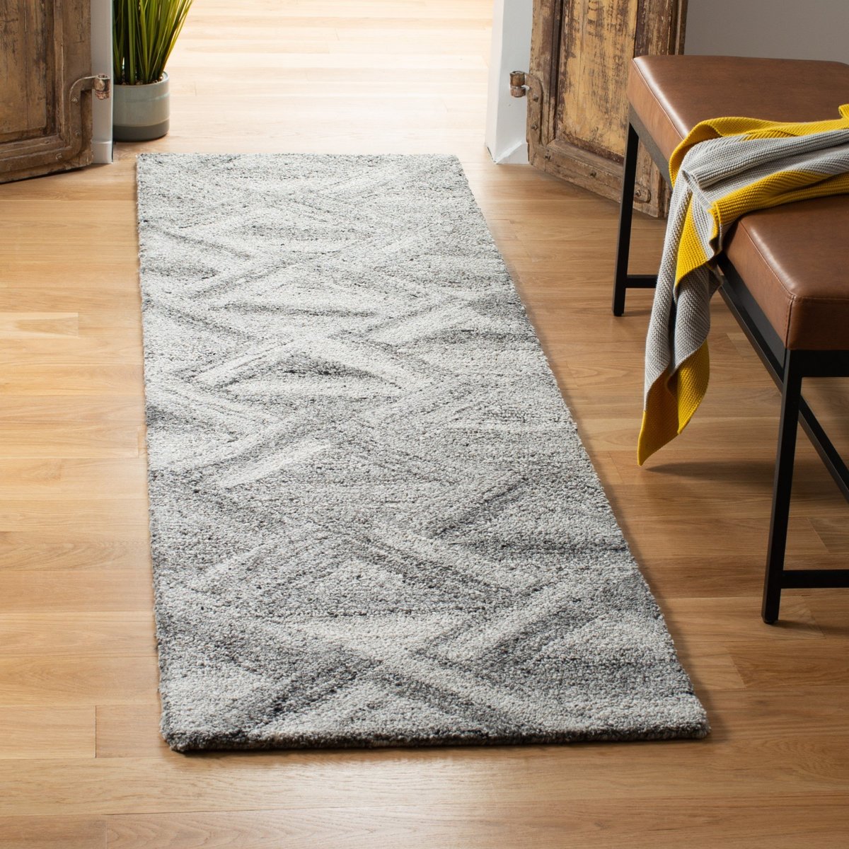 Abstract ABT-607 Area Rug