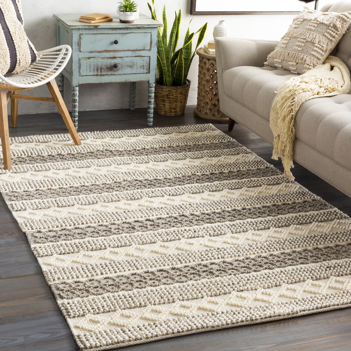 Farmhouse Neutrals - 23867 Area Rug