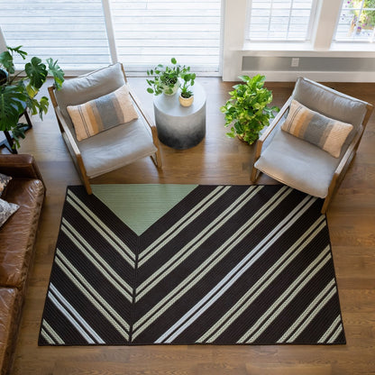 Windsor Stripe Area Rug