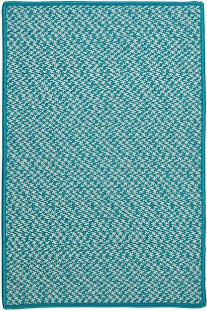 Outdoor Houndstooth Area Rug