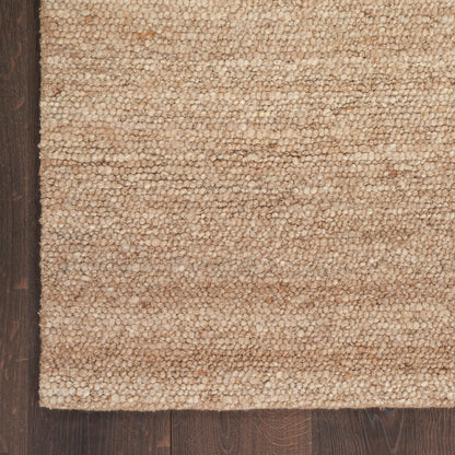 Alanna ALN-01 Silver Wool Handwoven Area Rug