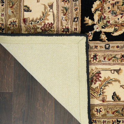 Nourison 2000 2022 Black Wool Hand-Tufted Area Rug