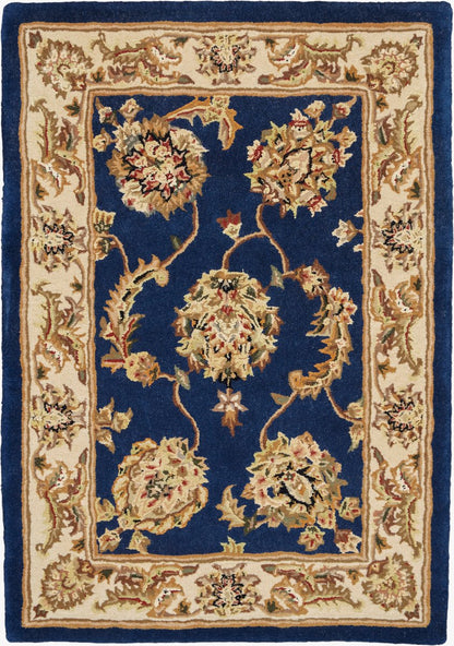 Nourison 2000 2022 Black Wool Hand-Tufted Area Rug