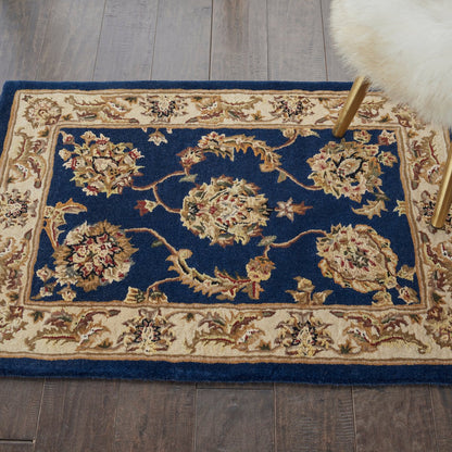 Nourison 2000 2022 Black Wool Hand-Tufted Area Rug
