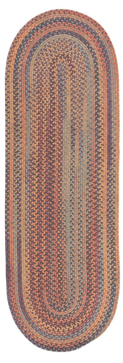 Braided Wool Runner Area Rug