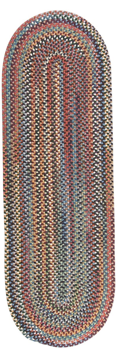 Braided Wool Runner Area Rug