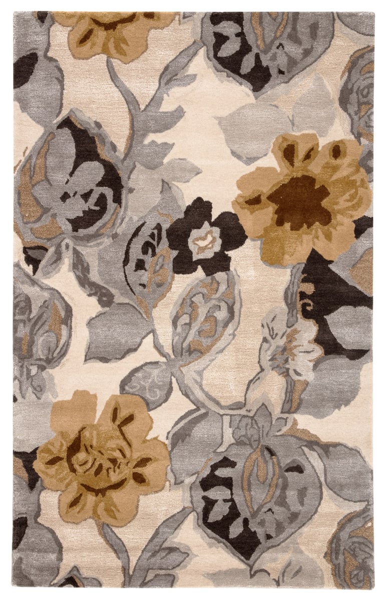 Blue - Petal Pusher Area Rug