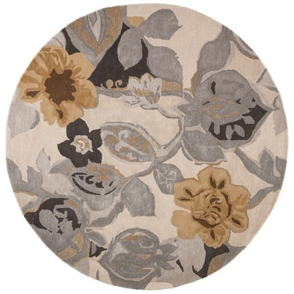 Blue - Petal Pusher Area Rug