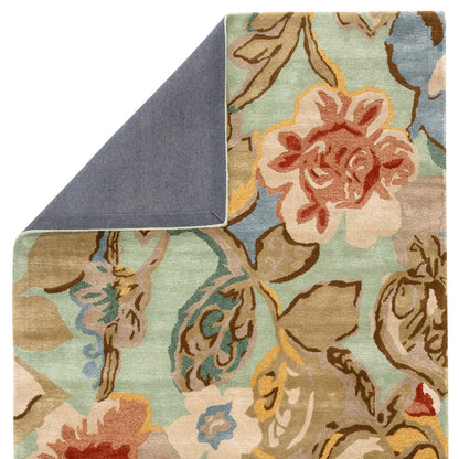 Blue - Petal Pusher Area Rug