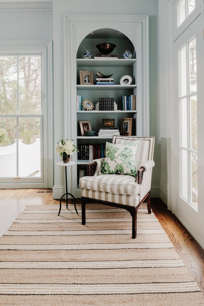 Chestnut - Stripe Area Rug