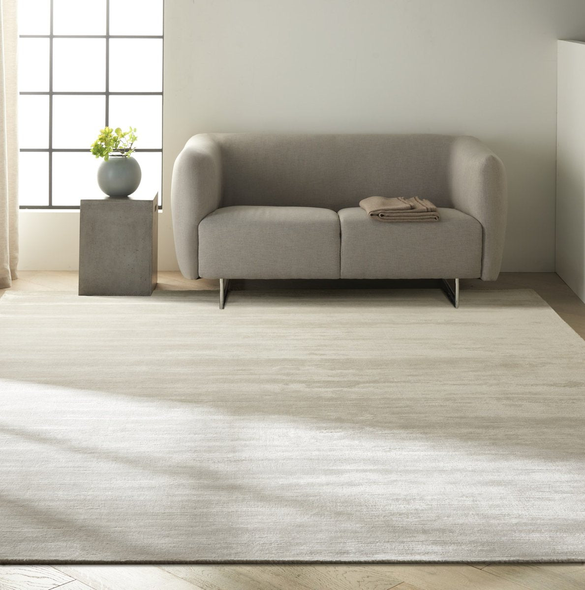 Lunar - Luminescent Rib Area Rug