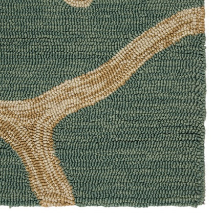 Coastal Lagoon - Coral Area Rug