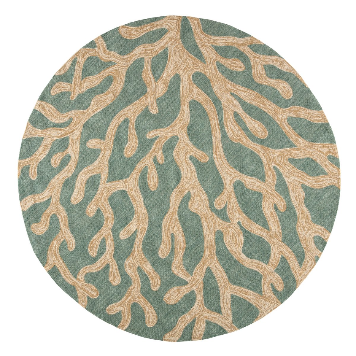 Coastal Lagoon - Coral Area Rug