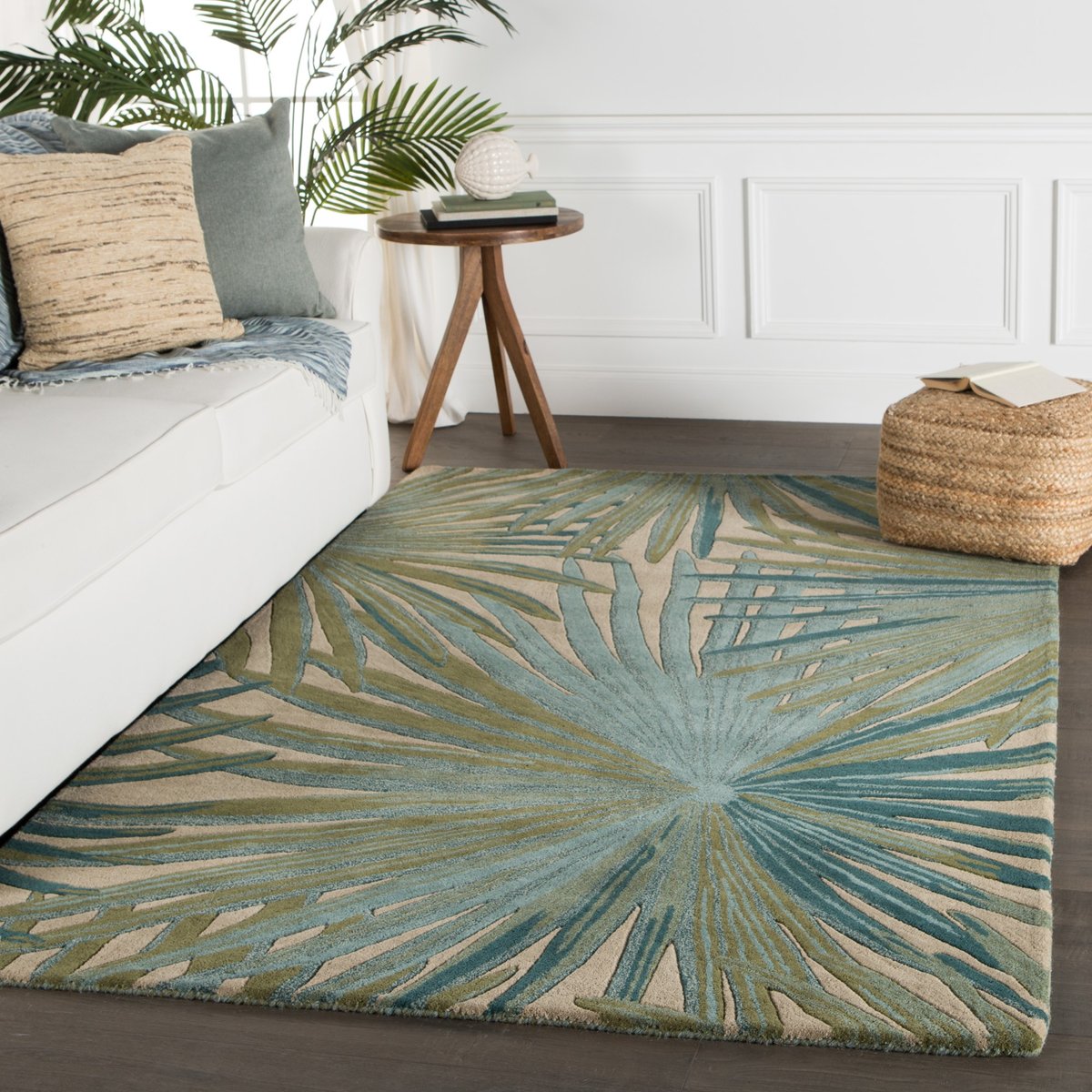 Coastal Seaside - Palmetto Area Rug