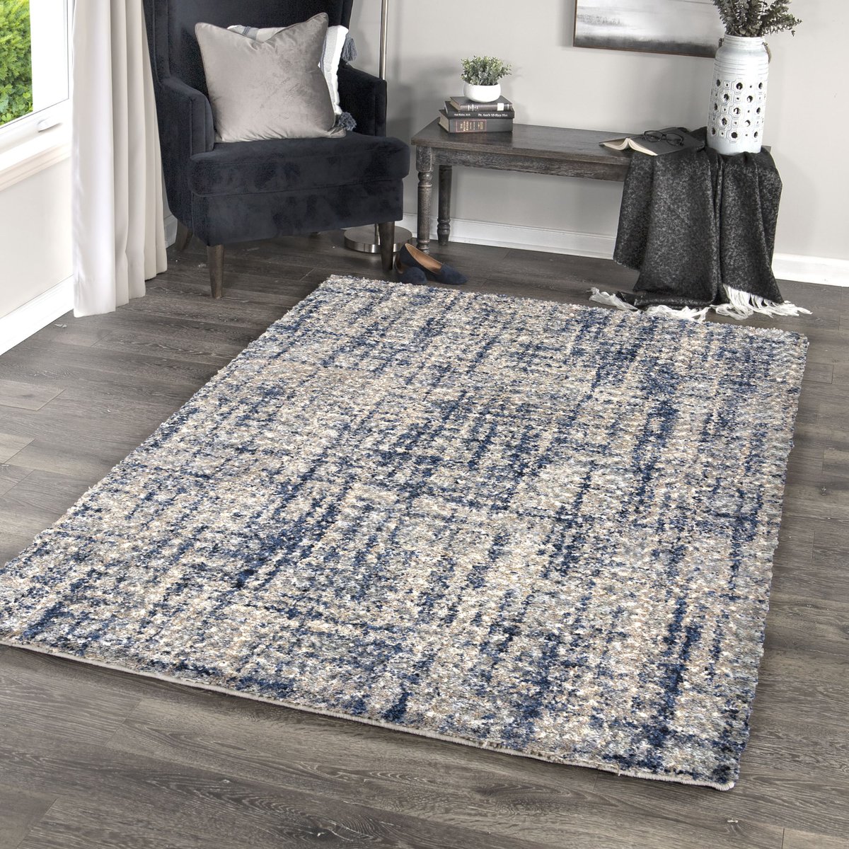 Cotton Tail - Cross Thatch Area Rug