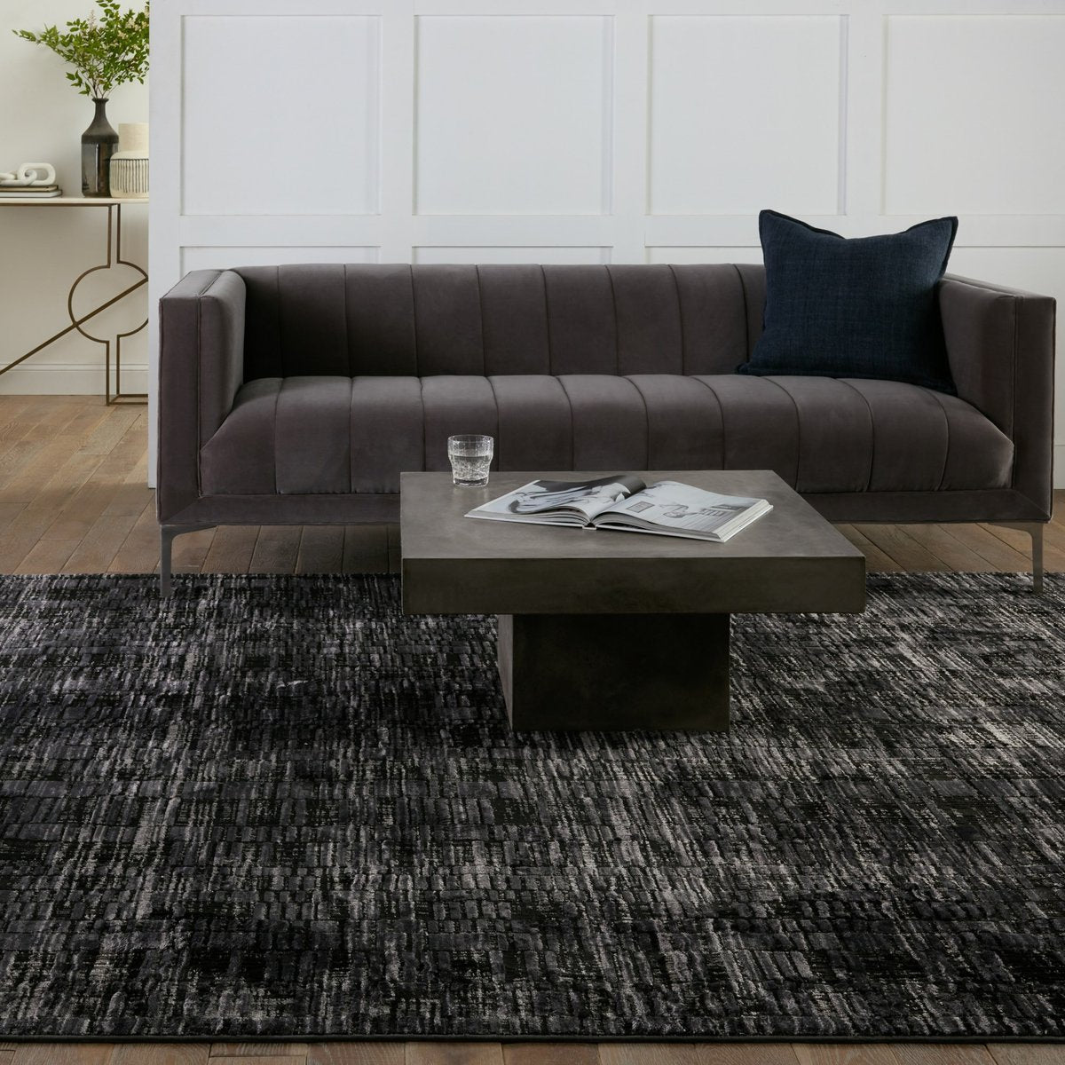 Graphite - Carbon Area Rug